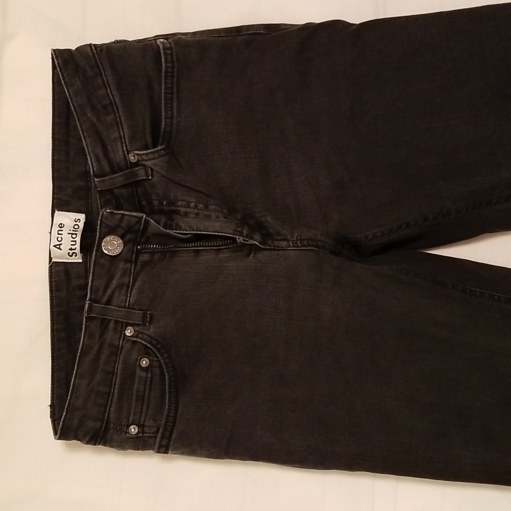 Acne Studios Dark Gray Skinny Jeans